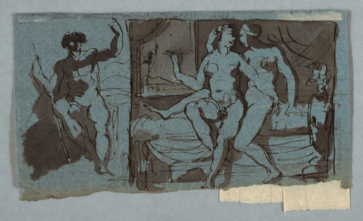 Zeus Visiting Callisto by Unknown artist