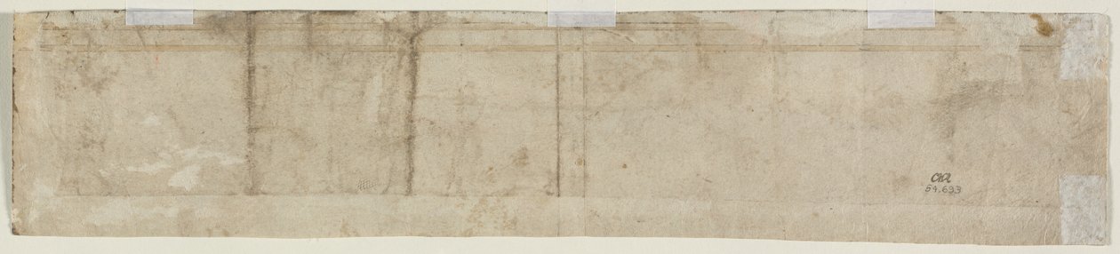 Partial Architectural Study (verso) by Unknown artist