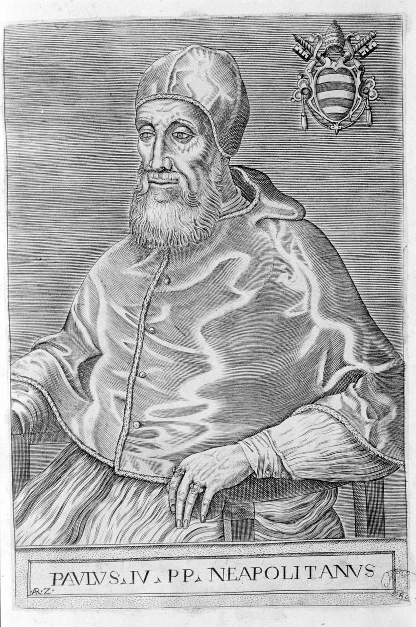 Paul IV (1476 - 1559) by Unknown artist