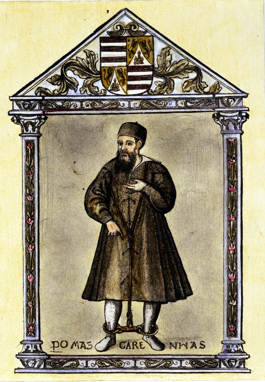 Pedro Mascarenhas chained by Unknown artist