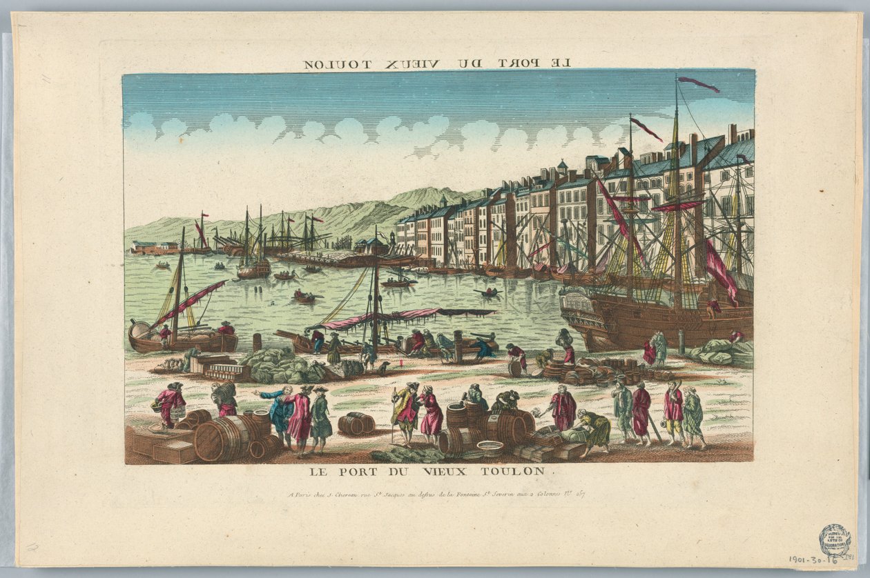 Peep-show, Le Port Du Vieux Toulon by Unknown artist