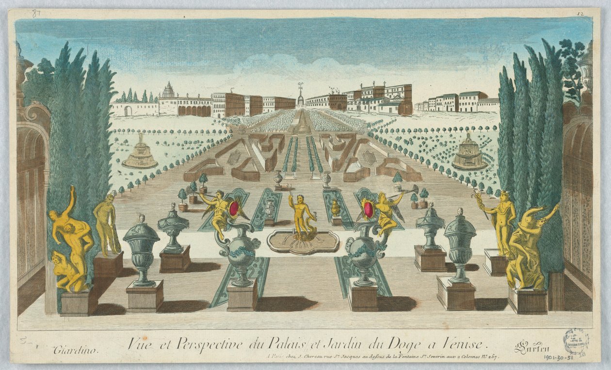 Peep-show, View and Perspective of the Doge