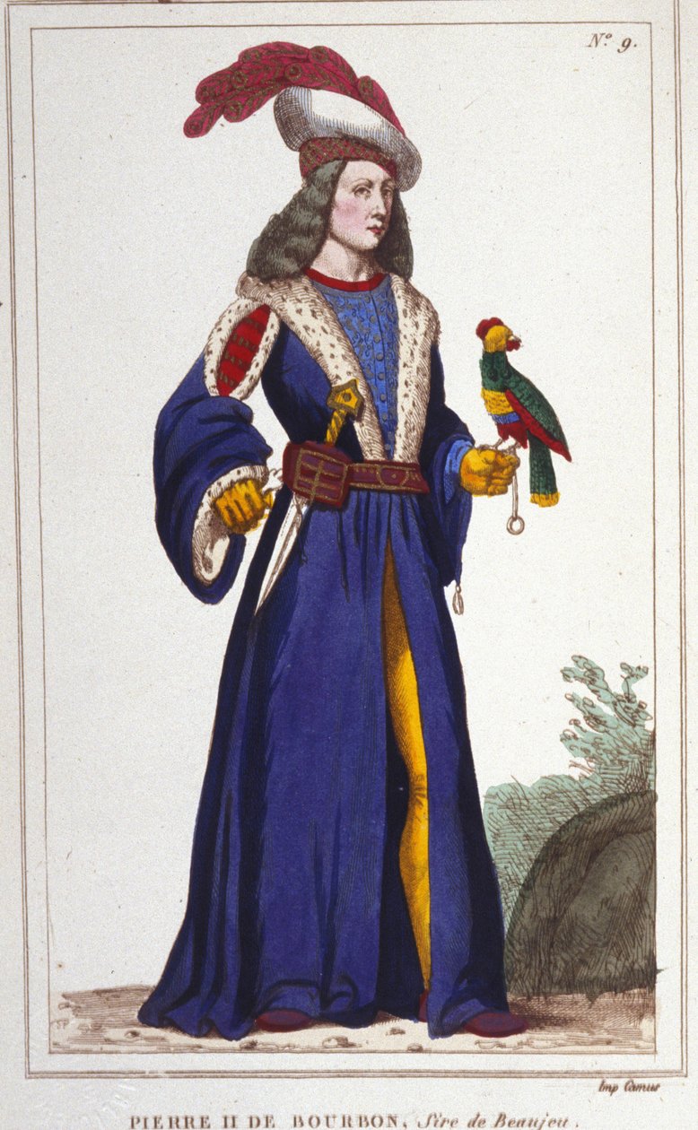 Peter II, Sire de Beaujeu, Duke of Bourbon. by Unknown artist