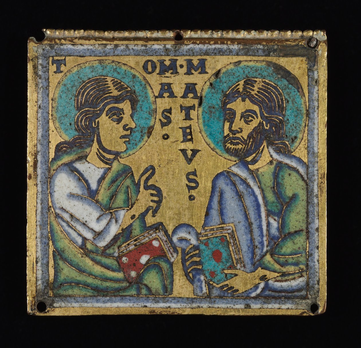 Plaque: Thomas and Matthew by Unknown artist