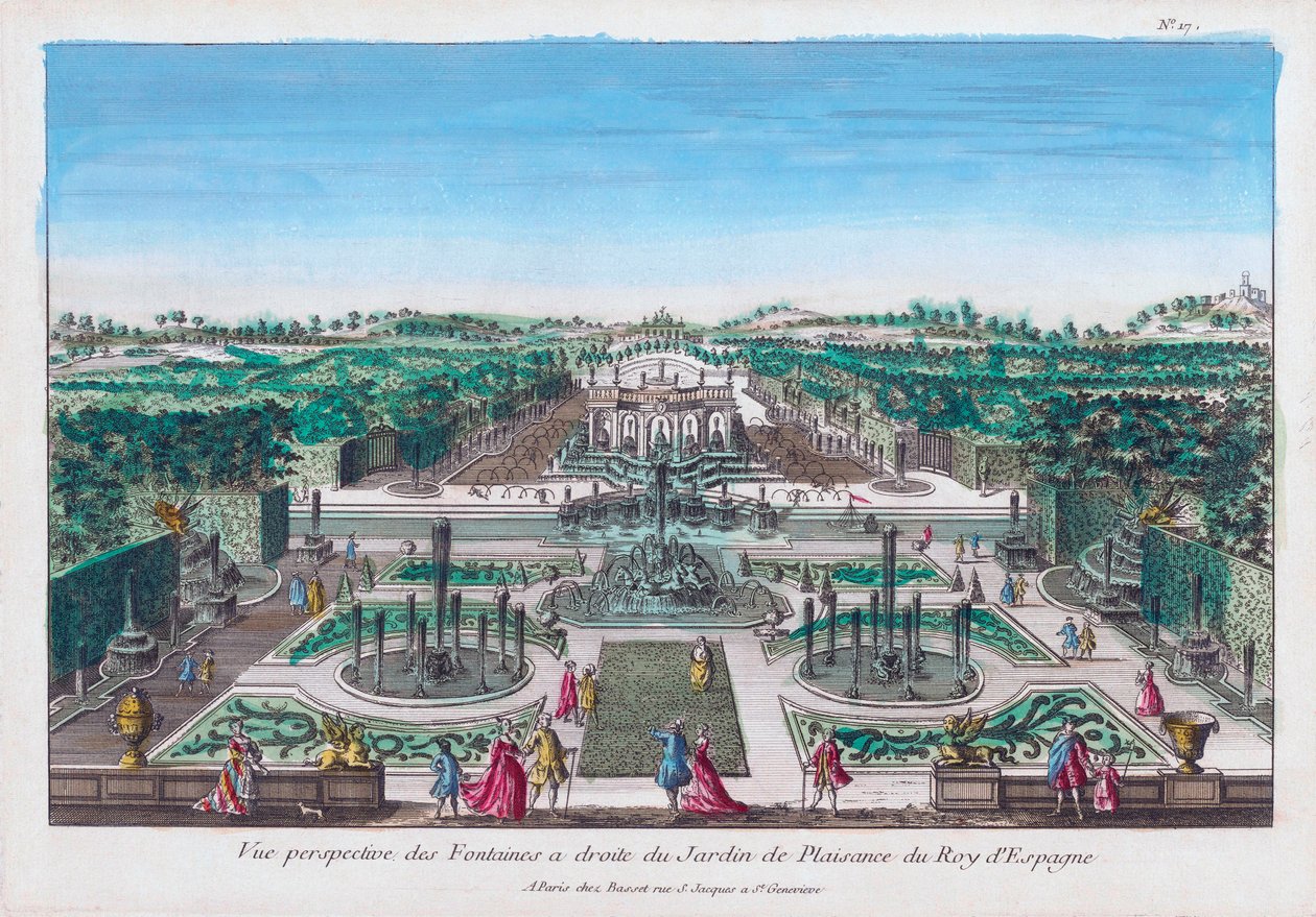 Pleasure Gardens of the King of Spain by Unknown artist