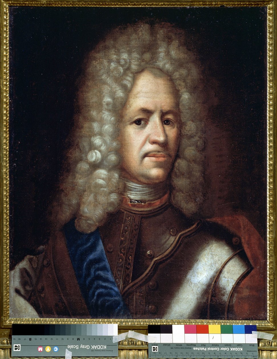 Portrait of Alexander Danilovich Menshikov by Unknown artist
