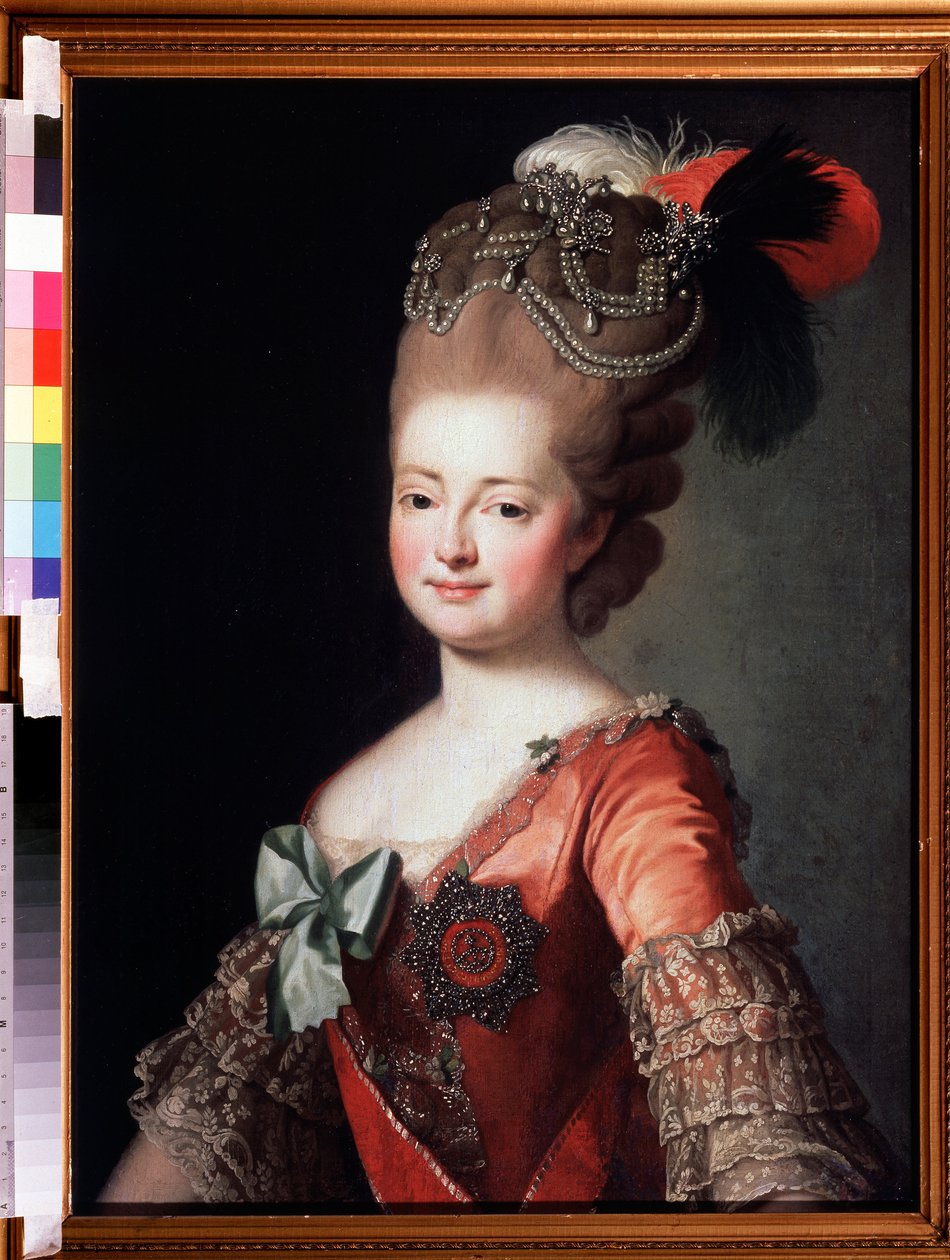 Portrait of Empress Maria Feodorovna (Sophie Dorothea of Wurttemberg) by Unknown artist