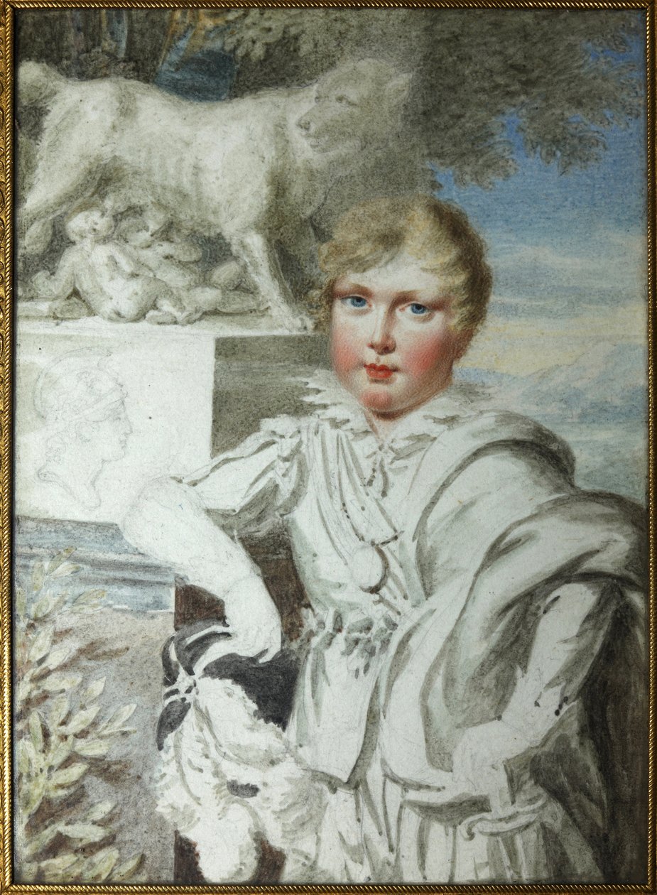 Portrait of Prince Napoleon François Bonaparte as a Child by Unknown artist