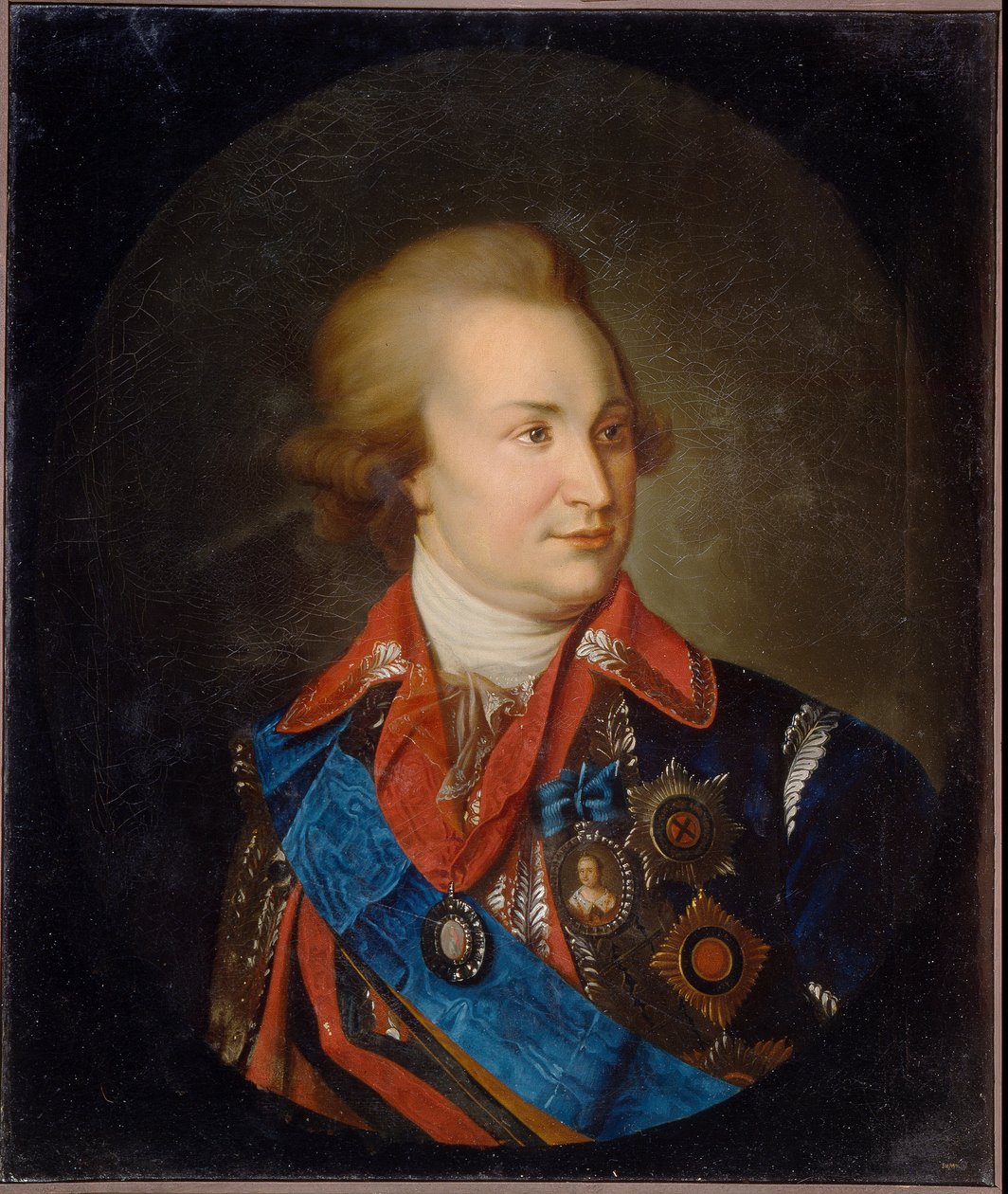 Portrait of Prince Tauris, General Field Marshal, Statesman G. A. Potyomkin by Unknown artist