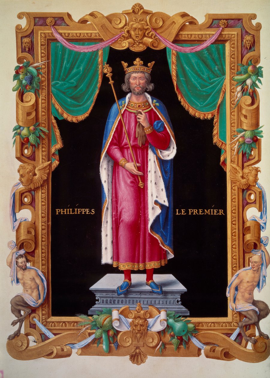 Portrait of King Philip I of France by Unknown artist