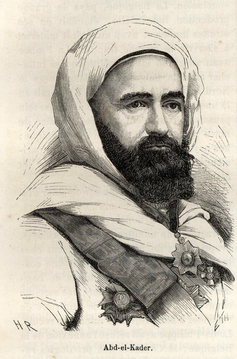Portrait of Abd El-Kader by Unknown artist