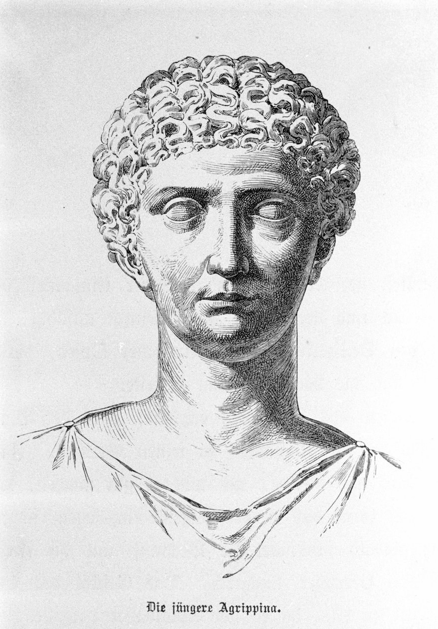 Portrait of Agrippina the Younger by Unknown artist