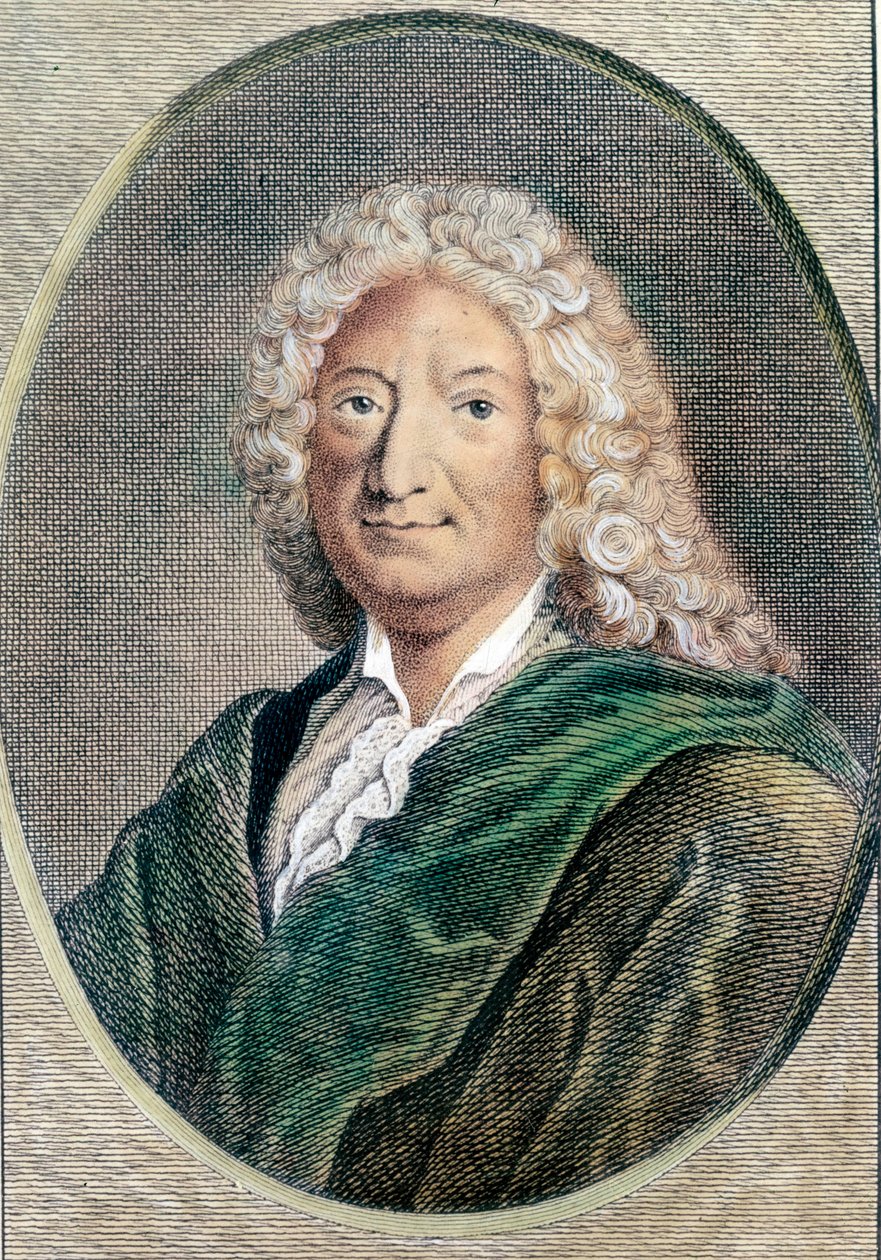 Portrait of Alain Rene Lesage by Unknown artist