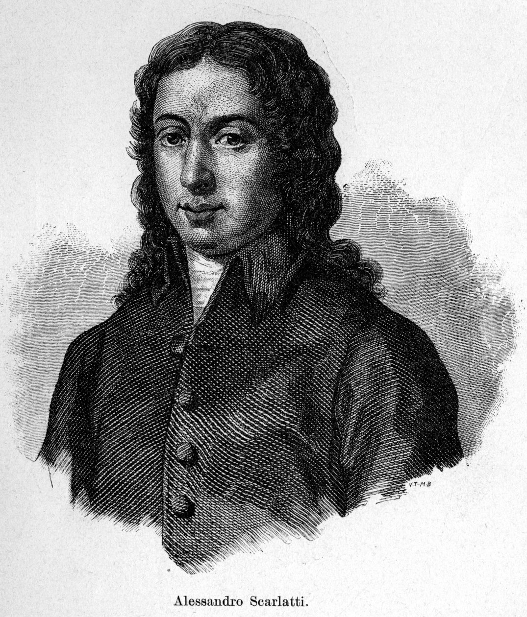 Portrait of Alessandro Scarlatti, Italian Composer by Unknown artist