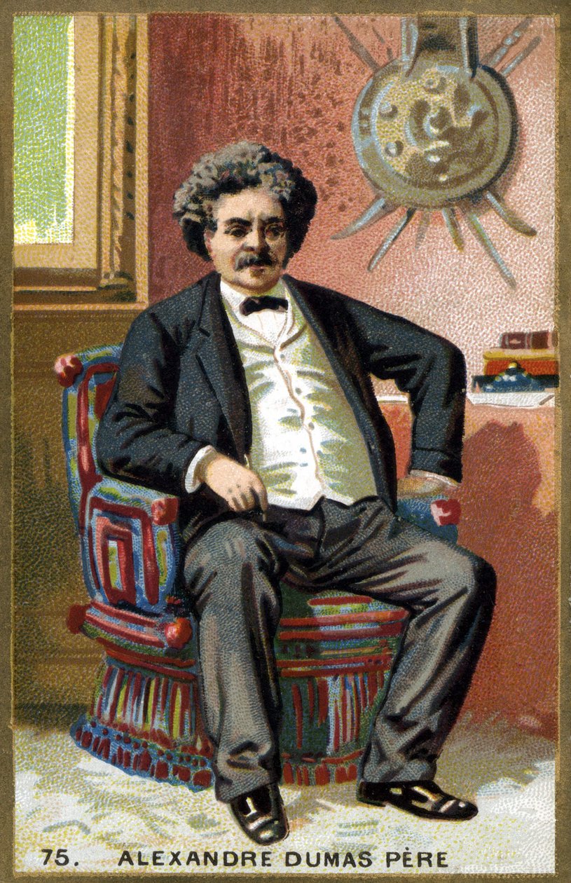 Portrait of Alexandre Dumas, Father by Unknown artist
