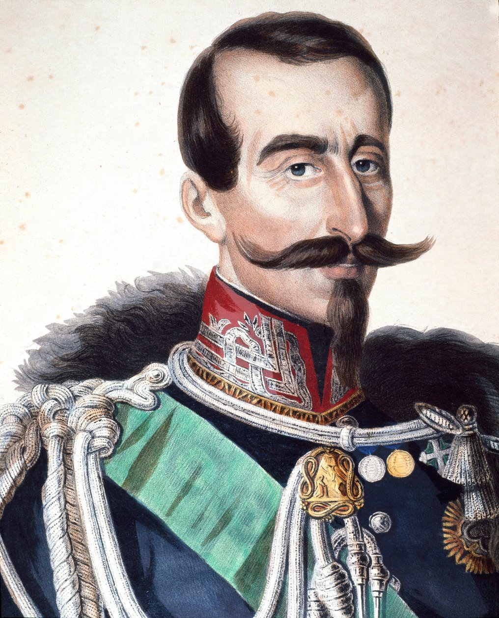 Portrait of Alfonso Ferrero, Marquis de La Marmora by Unknown artist