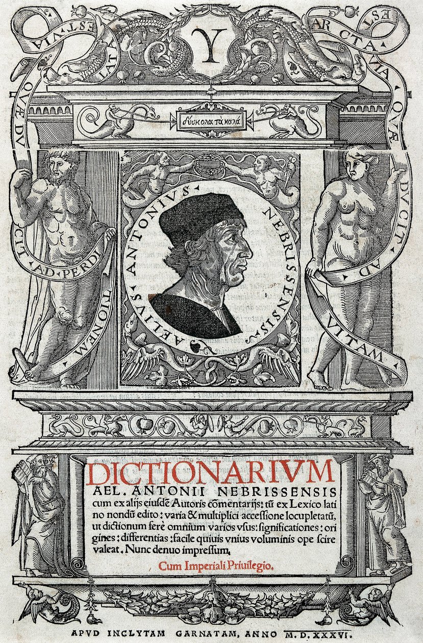 Portrait of Antonio Martinez de Cala, Known as Antonio de Nebrija, Spanish Humanist and Grammarian by Unknown artist