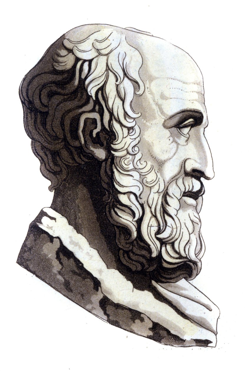 Portrait of Attic Speaker Lysias (440-380 BC) by Unknown artist