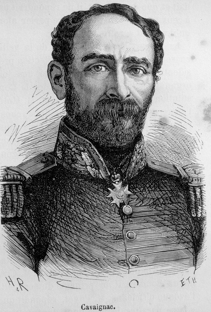 Portrait of Cavaignac by Unknown artist
