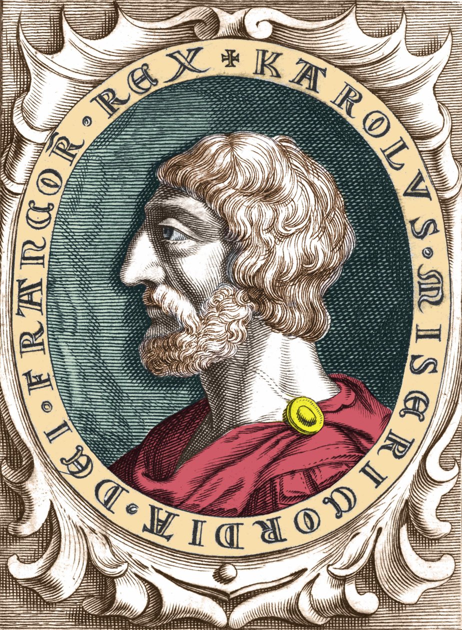 Portrait of Charlemagne or Charles I the Great (742 - 814) King of the Francs by Unknown artist