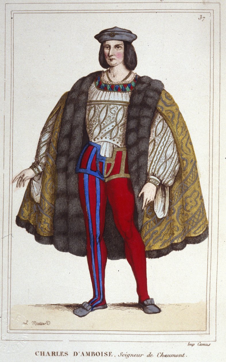 Portrait of Charles II of Amboise, Lord of Chaumont by Unknown artist