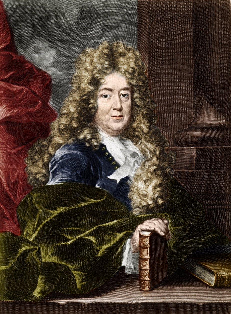 Portrait of Charles Perrault (1628-1703), French Writer by Unknown artist