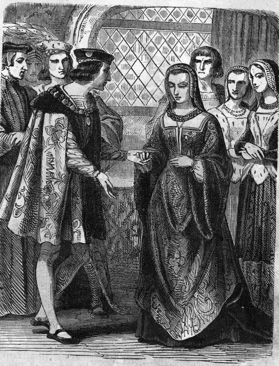 Portrait of Charles VIII (1470-1498) and Anne of Brittany (1477-1514) by Unknown artist