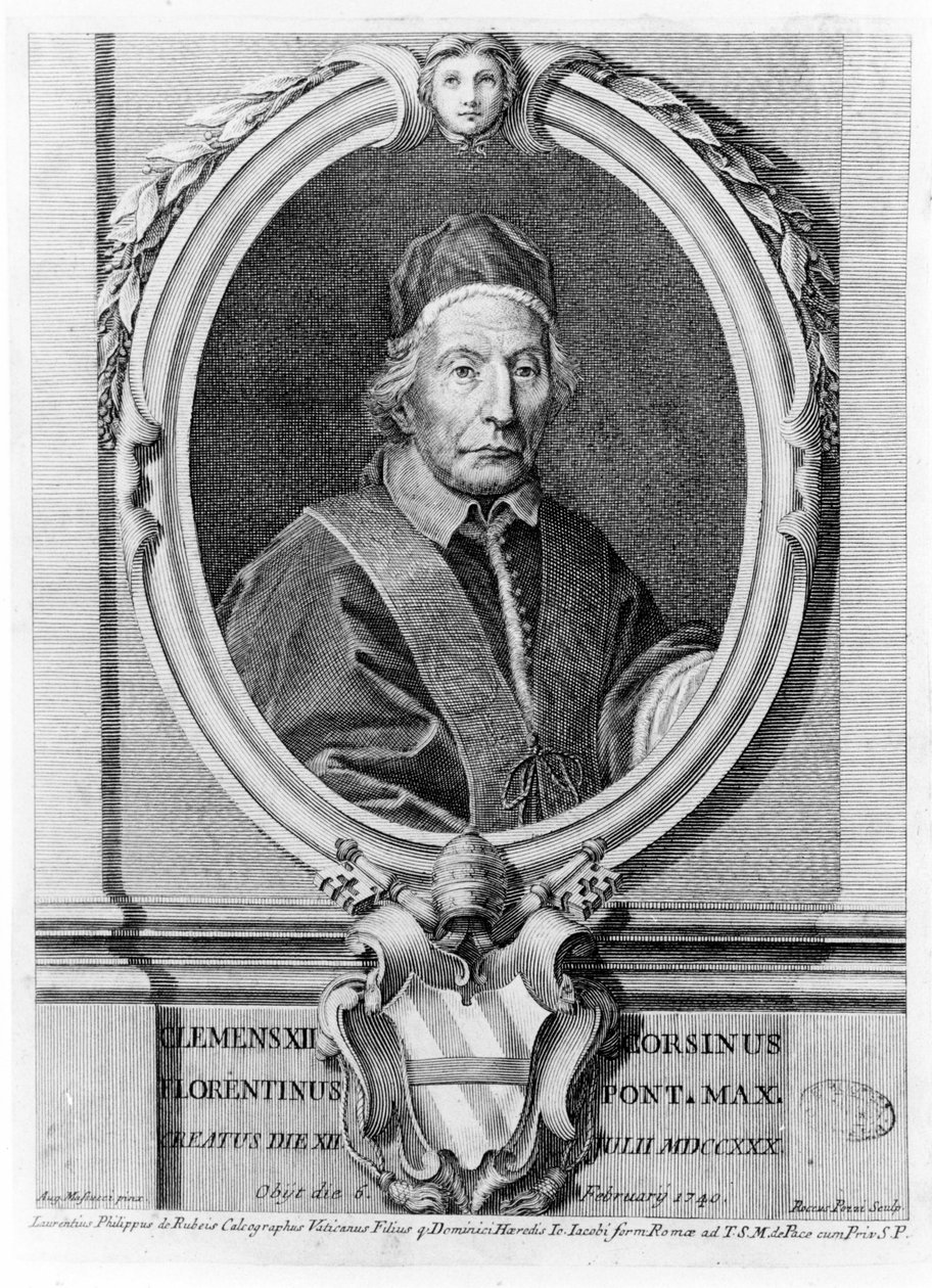 Portrait of Clement XII (1652 - 1740) by Unknown artist
