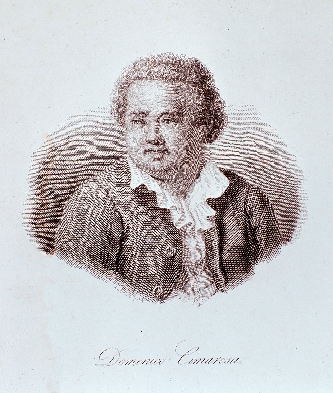 Portrait of Domenico Cimarosa by Unknown artist