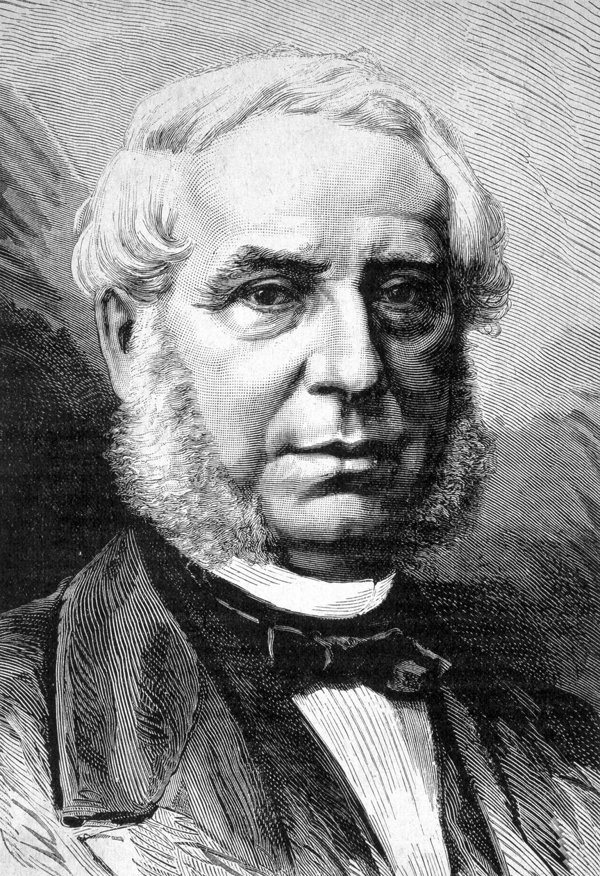 Portrait of Edouard Drouyn de Lhuys, French politician - in 