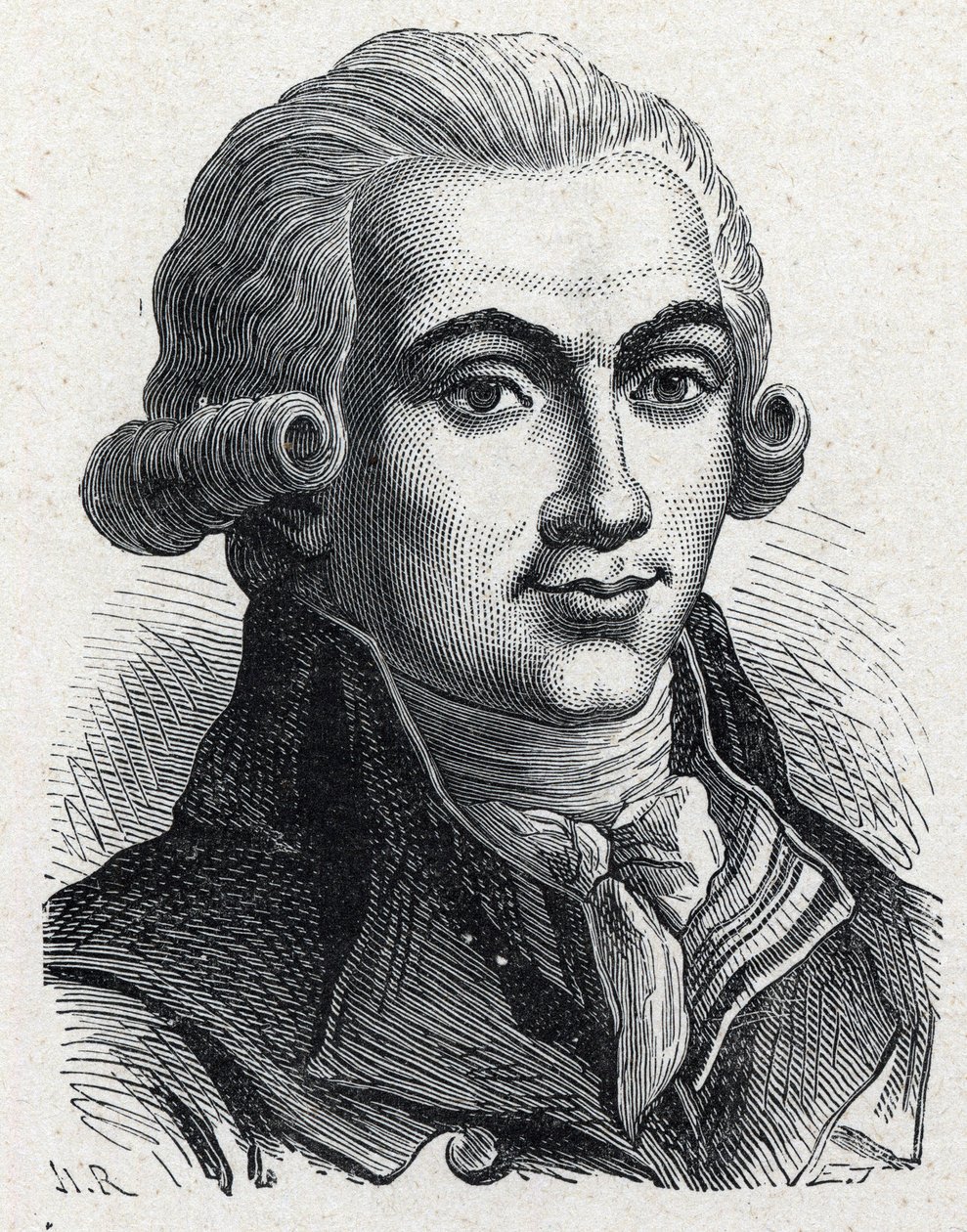 Portrait of Elie Guadet, French Revolutionary by Unknown artist