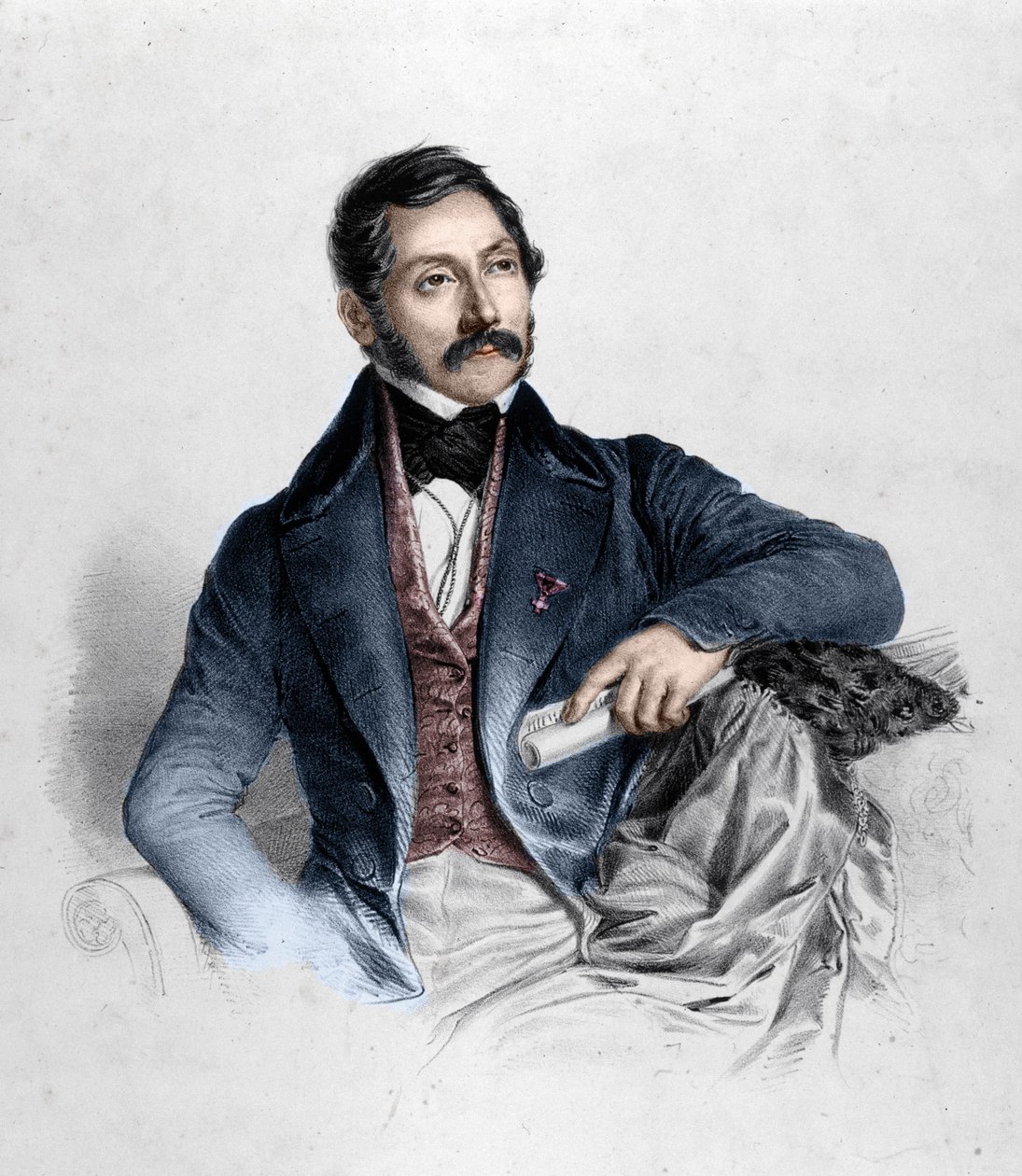 Portrait of Felice Romani, Librettist and Poet by Unknown artist