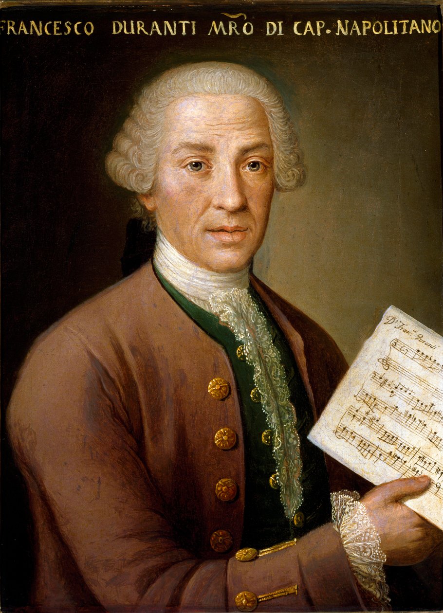 Portrait of Francesco Durante, organist and master of the Neapolitan chapel by Unknown artist