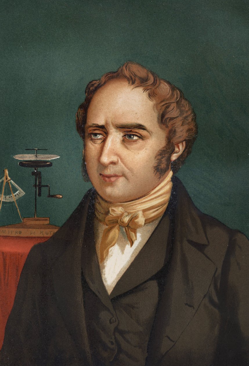 Portrait of François Arago (1786-1853). From “La Ciencia y sus Hombres” by Louis Figuier. Barcelona 1881. by Unknown artist