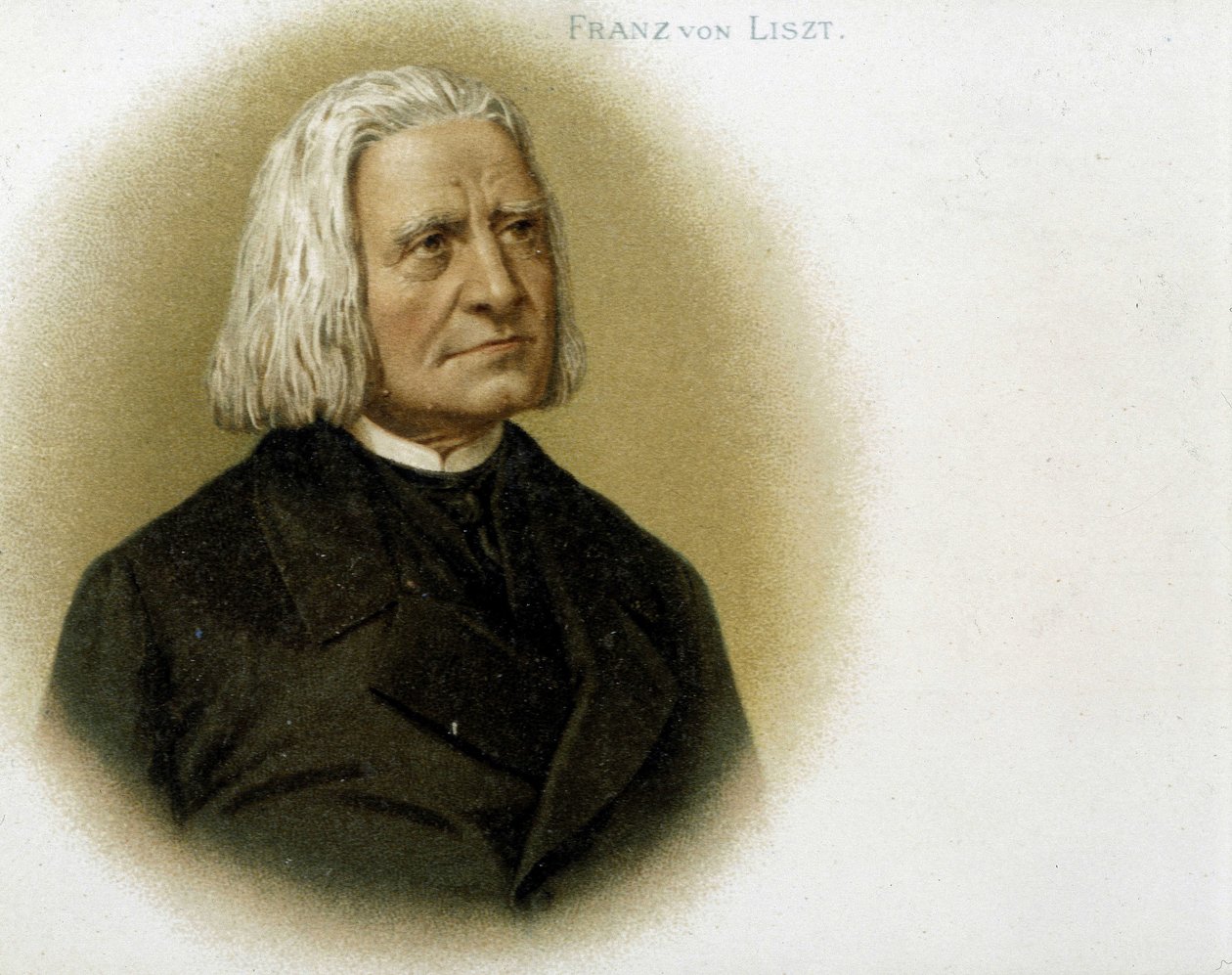 Portrait of Franz Liszt by Unknown artist