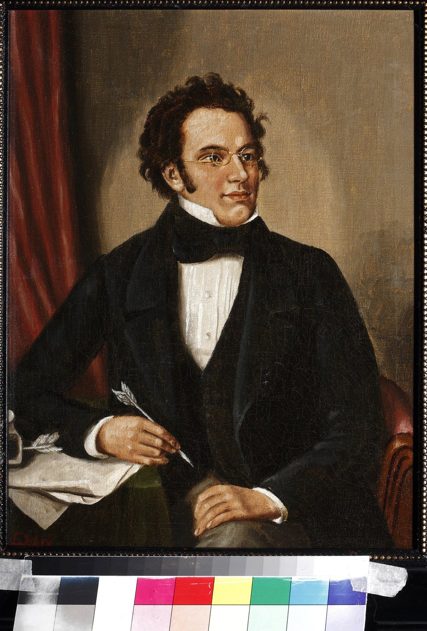 Portrait of Franz Schubert by Unknown artist