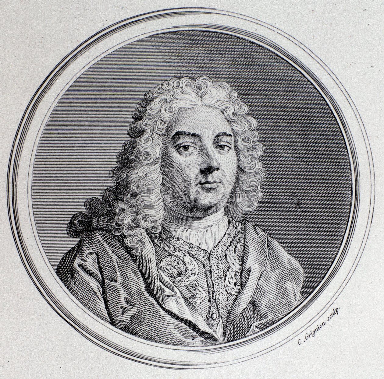 Portrait of Georg Friedrich Handel by Unknown artist