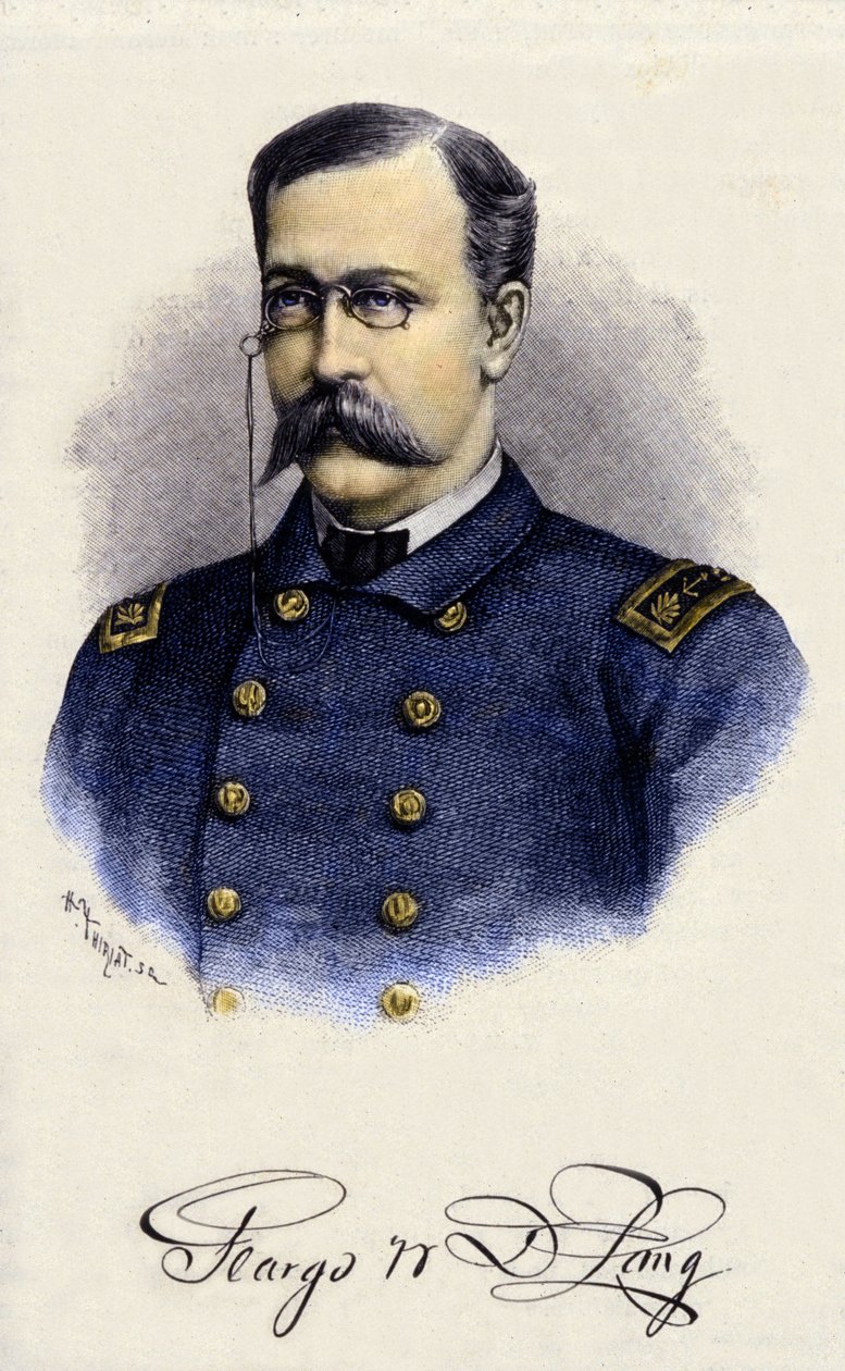 Portrait of George Washington de Long, American explorer by Unknown artist