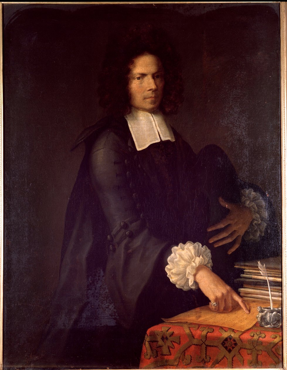 Portrait of Giovanni Paolo Colonna, Italian composer and organist by Unknown artist