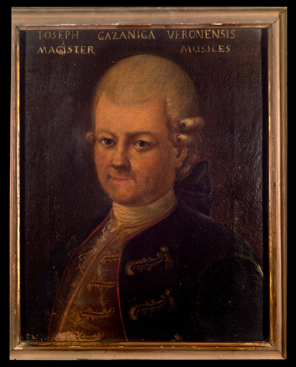 Portrait of Giuseppe Gazzaniga (1743-1818) Italian composer by Unknown artist