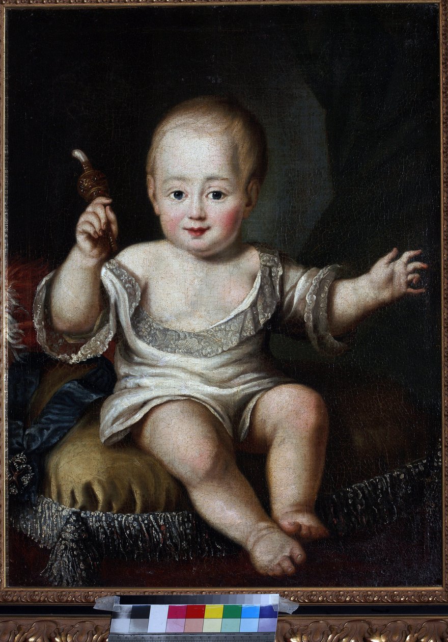 Portrait of Grand Duke Alexander Pavlovich of Russia (1777-1825) as Baby by Unknown artist