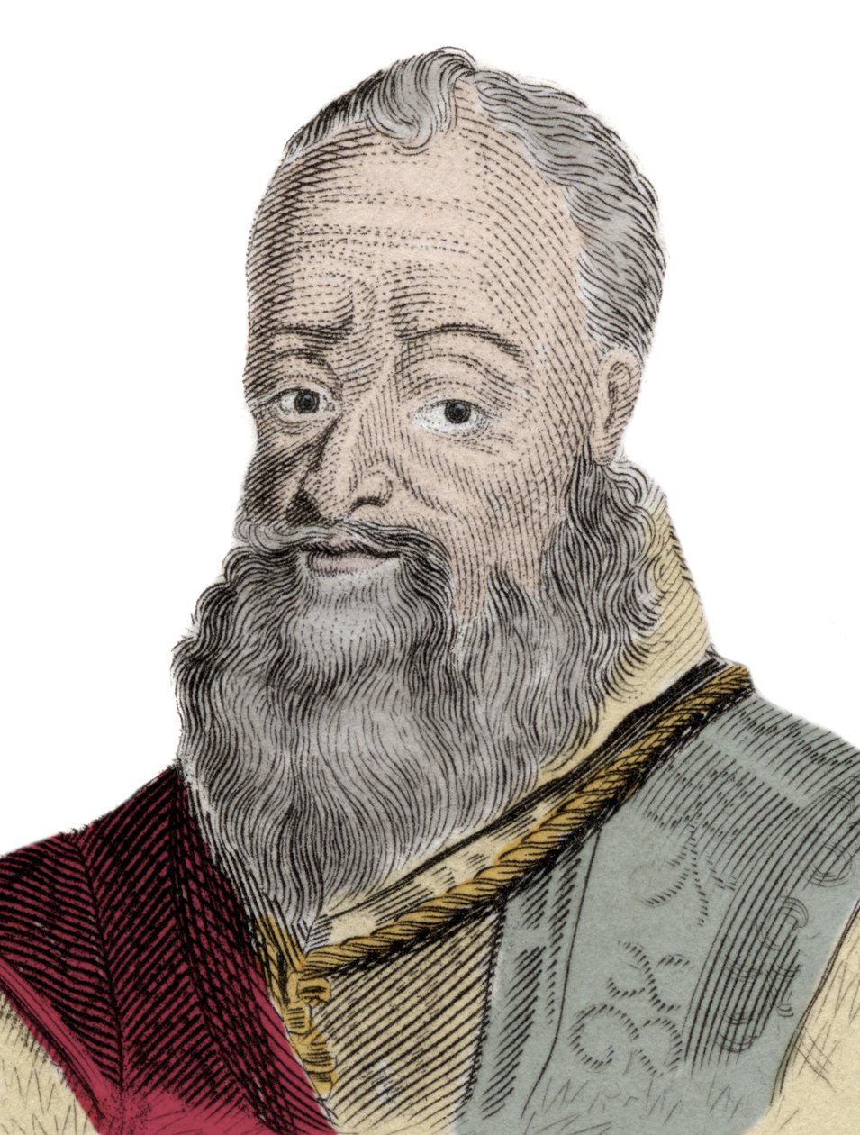 Portrait of Henri Percy (Henry Percy) (1564-1632), 9th Earl of Northumberland, nicknamed the Wizard Count, imprisoned for his participation in the Powder Conspiracy (1605) (engraving) by Unknown artist
