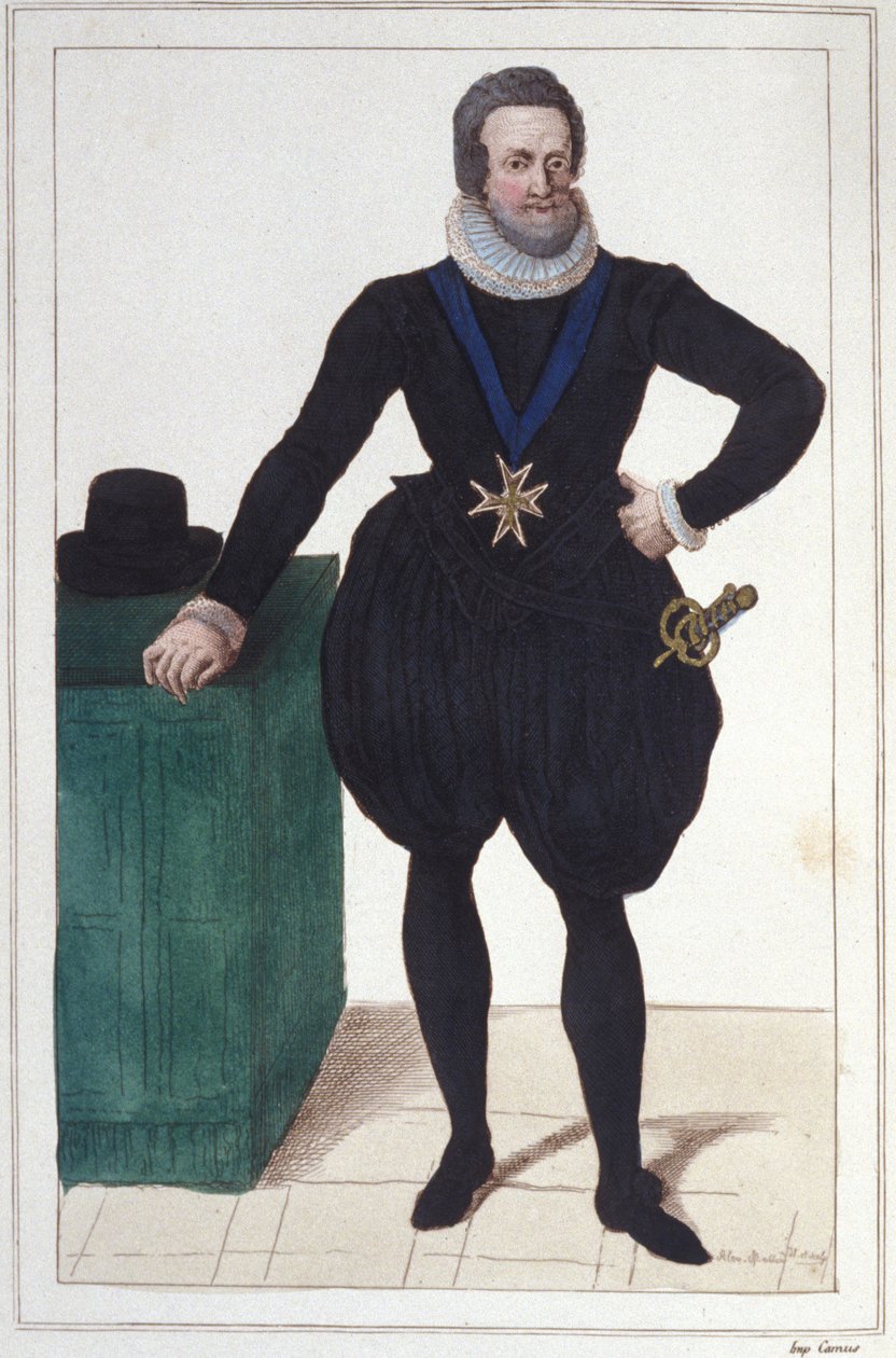 Portrait of Henry IV (1553-1610), King of France by Unknown artist