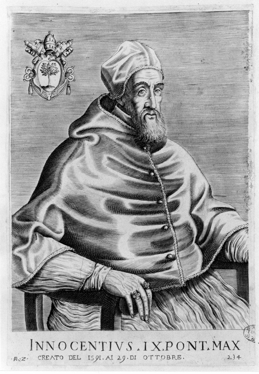 Portrait of Innocent IX (1519 - 1591) by Unknown artist