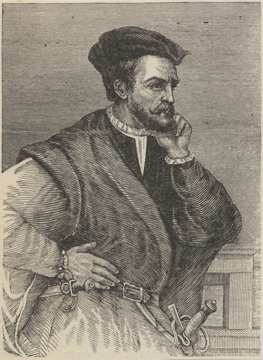 Portrait of Jacques Cartier by Unknown artist