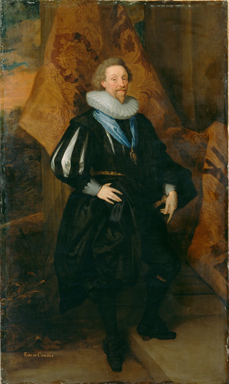 Portrait of James Hay, 1st Earl of Carlisle by Unknown artist