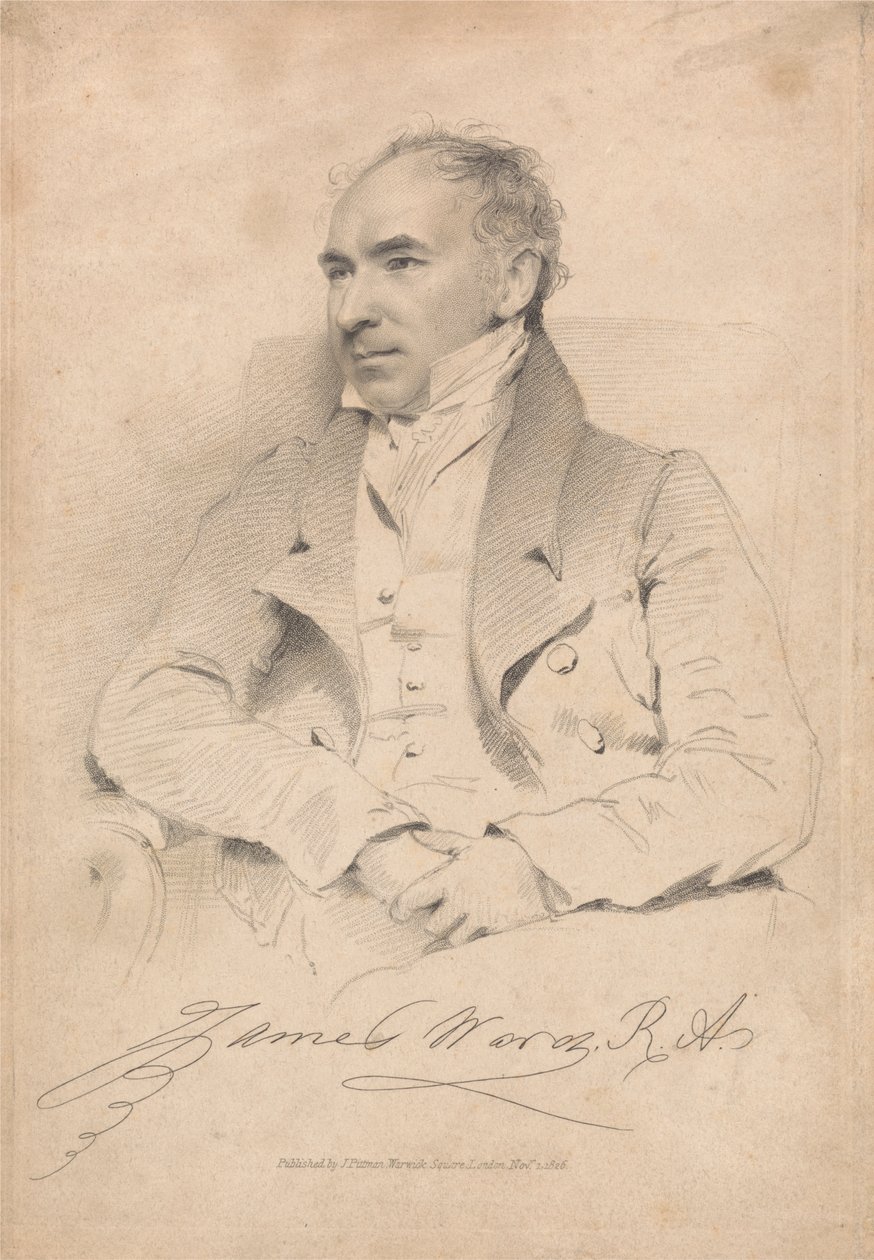 Portrait of James Ward, R. A. by Unknown artist