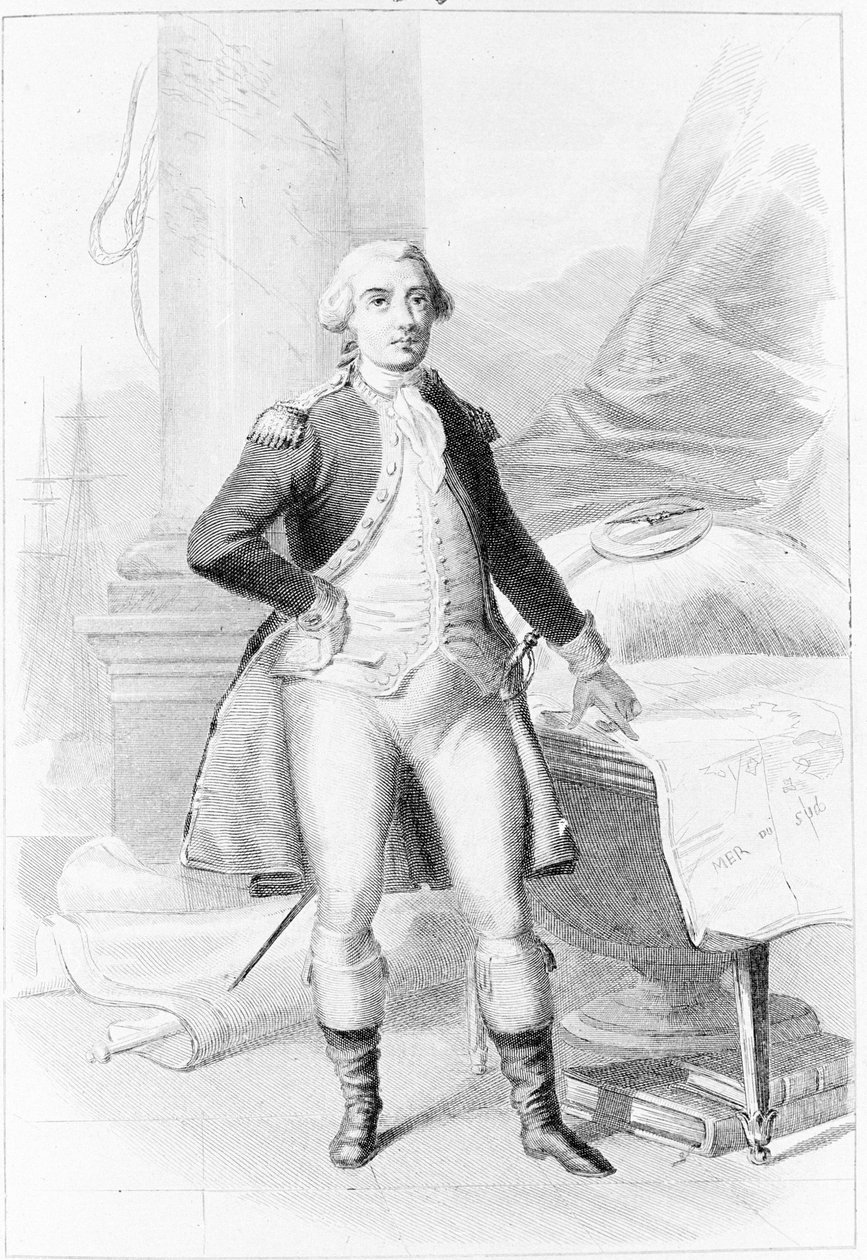Portrait of Jean-Francois Galaup, Count of La Perouse by Unknown artist