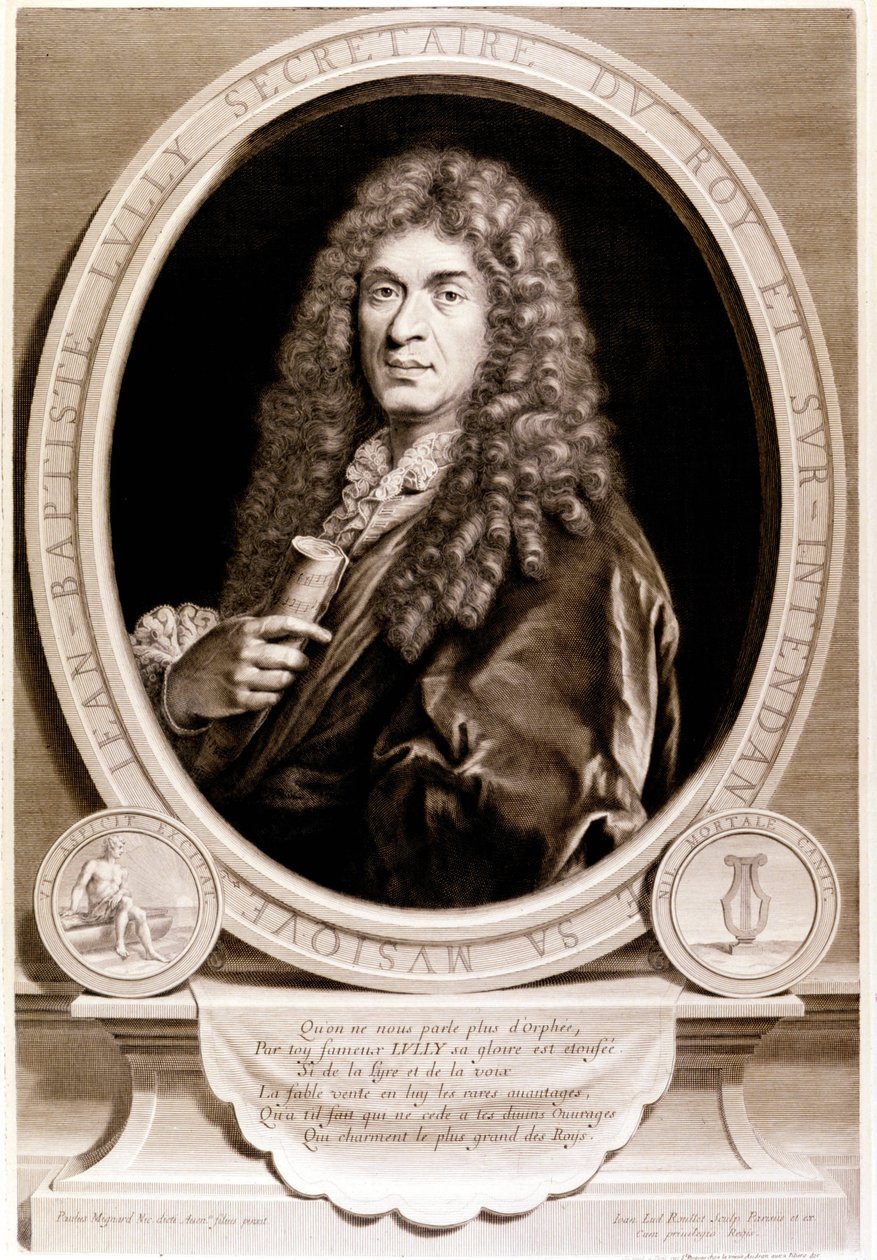 Portrait of Jean Baptiste Lully by Unknown artist