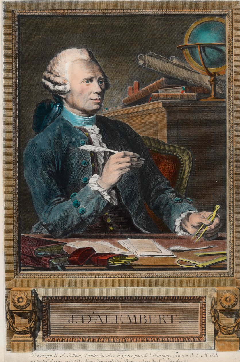 Portrait of Jean Le Rond d